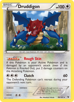 Druddigon - pokemon TCG Card