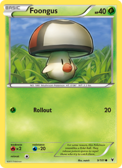 Foongus - pokemon TCG Card