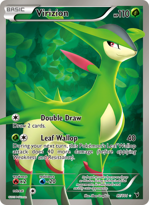 Virizion - Pokémon TCG Card