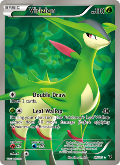 Virizion - pokemon TCG Card