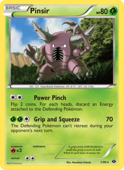 Pinsir - pokemon TCG Card