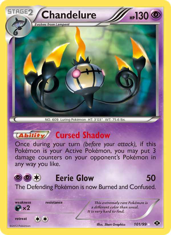 Chandelure - Pokémon TCG Card