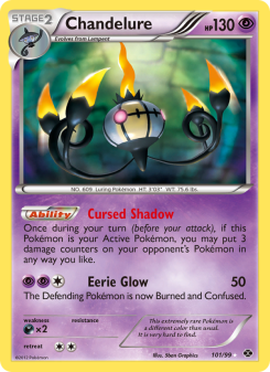 Chandelure - pokemon TCG Card