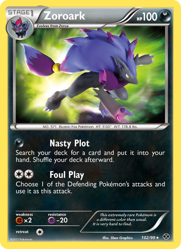 Zoroark - Pokémon TCG Card