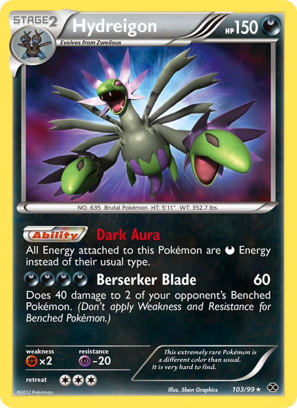 Hydreigon - Pokémon TCG Card