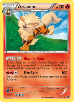 Arcanine - pokemon TCG Card