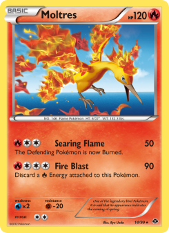 Moltres - pokemon TCG Card