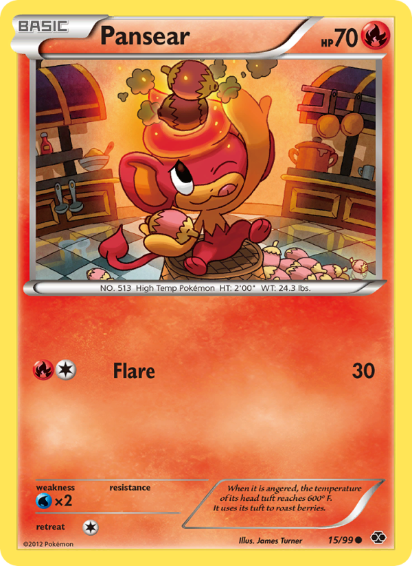 Pansear - Pokémon TCG Card