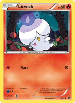 Litwick - pokemon TCG Card