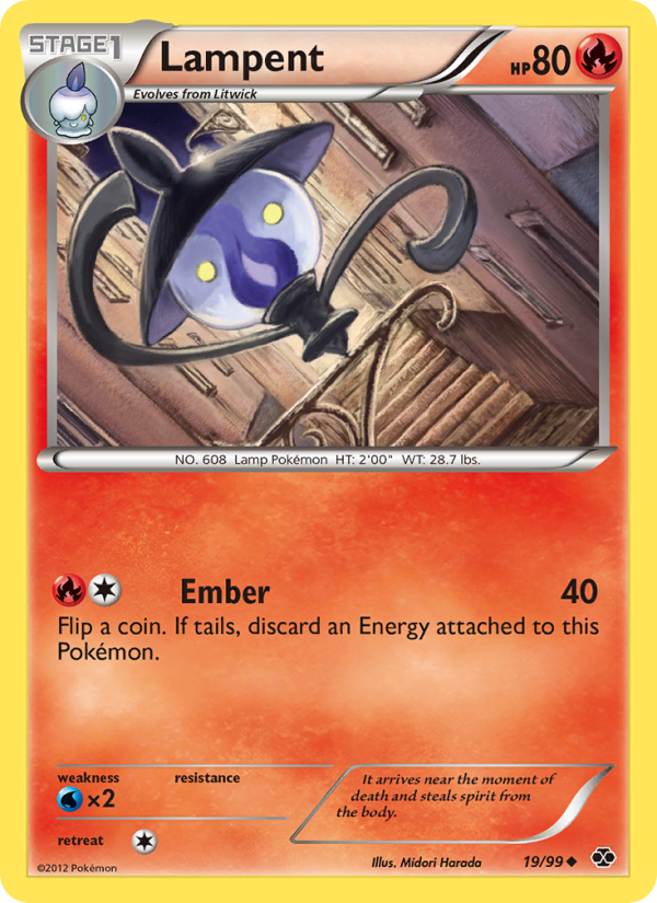 Lampent - Pokémon TCG Card