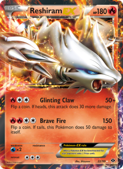 Reshiram-EX - pokemon TCG Card