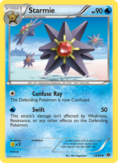Starmie - pokemon TCG Card