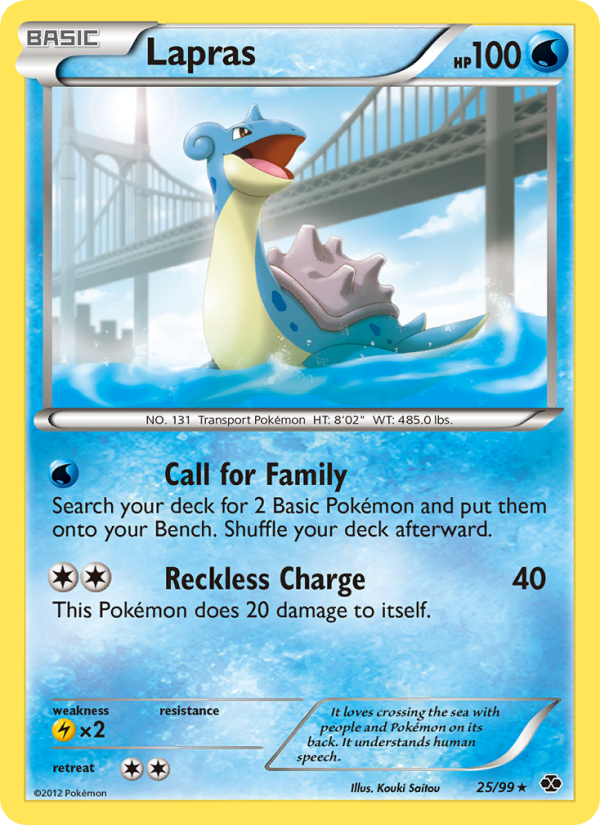 Lapras - Pokémon TCG Card
