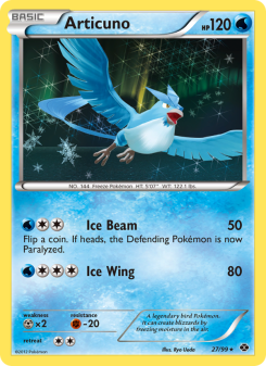 Articuno - pokemon TCG Card
