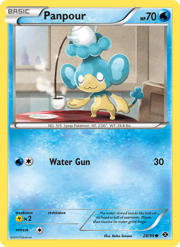 Panpour - Pokémon TCG Card