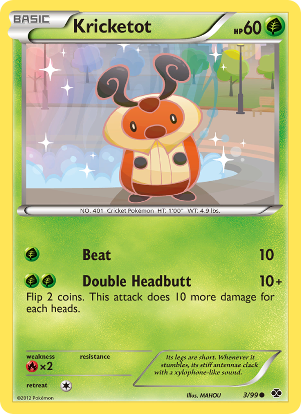 Kricketot - Pokémon TCG Card
