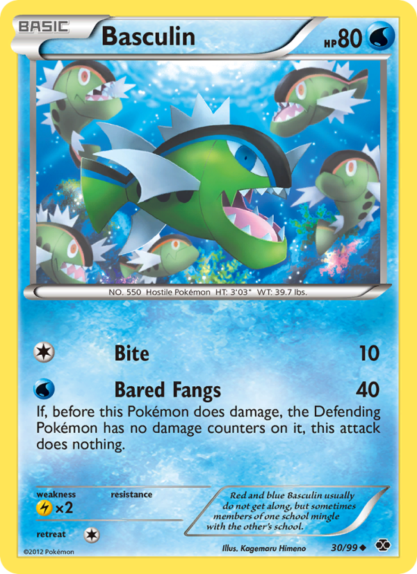 Basculin - Pokémon TCG Card