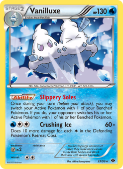 Vanilluxe - pokemon TCG Card