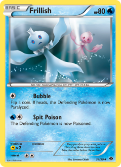 Frillish - pokemon TCG Card