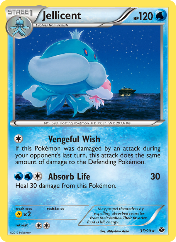 Jellicent - Pokémon TCG Card