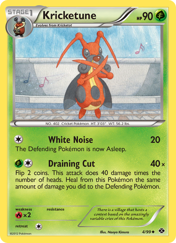 Kricketune - Pokémon TCG Card