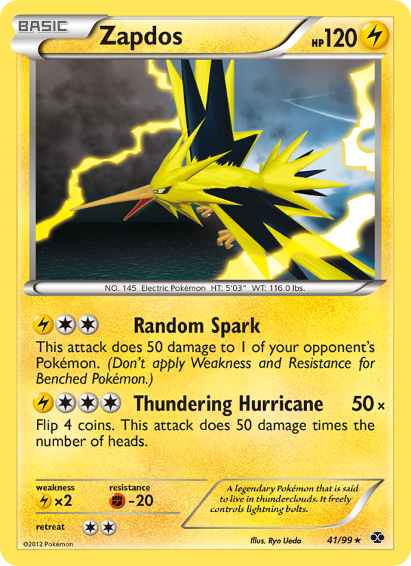 Zapdos - Pokémon TCG Card