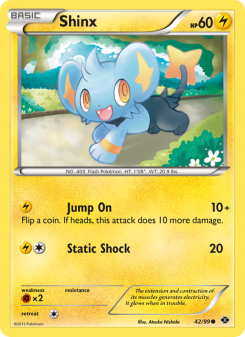 Shinx - pokemon TCG Card