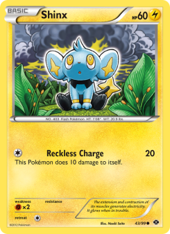 Shinx - pokemon TCG Card