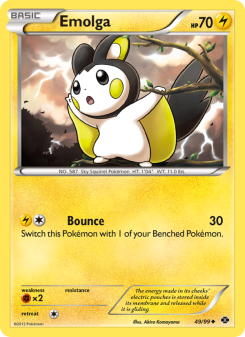 Emolga - pokemon TCG Card