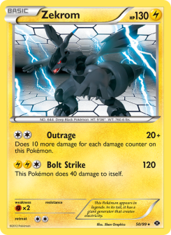 Zekrom - pokemon TCG Card