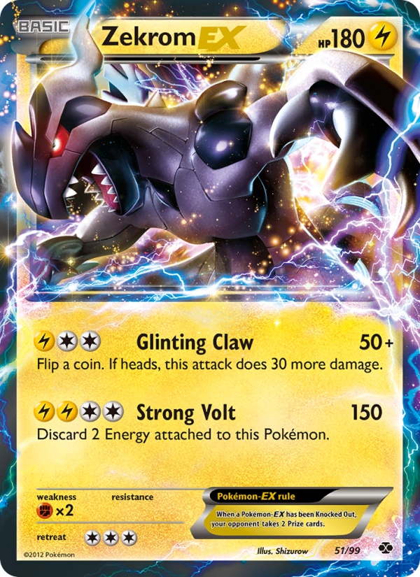 Zekrom-EX - Pokémon TCG Card