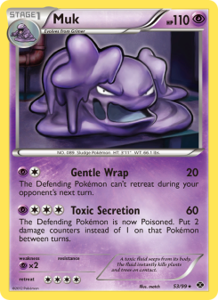 Muk - pokemon TCG Card