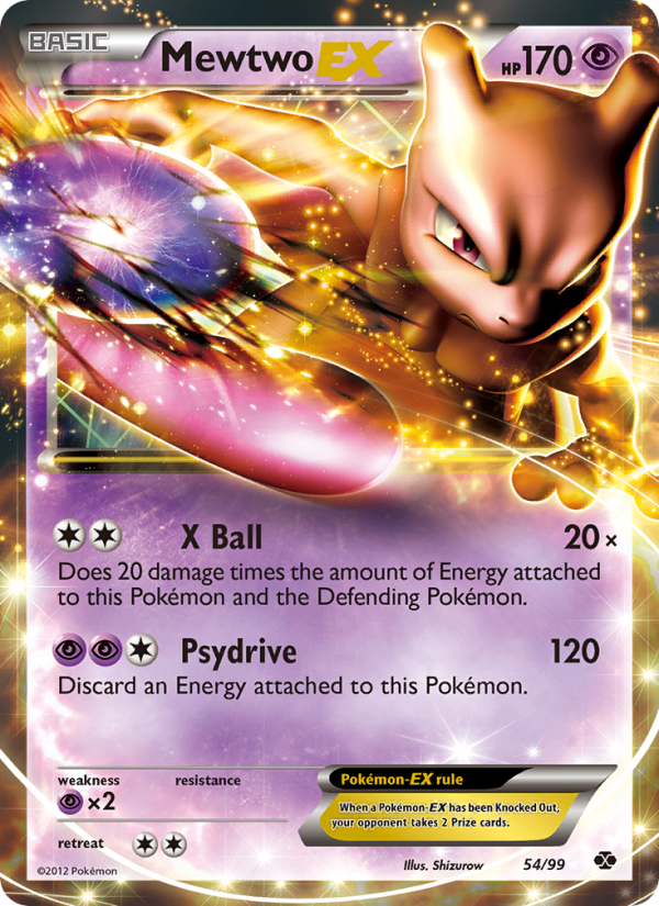 Mewtwo-EX - Pokémon TCG Card