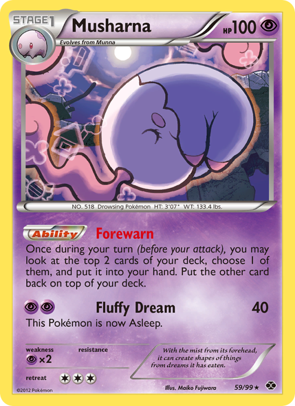 Musharna - Pokémon TCG Card