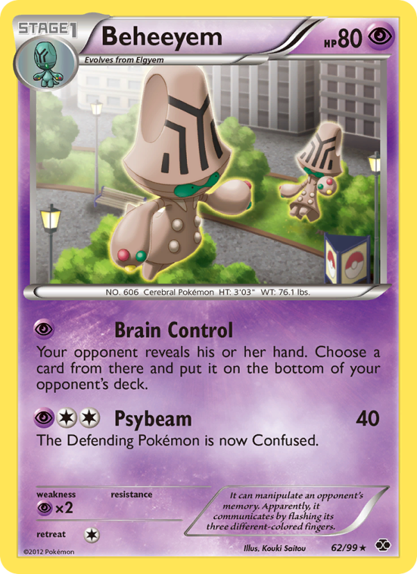 Beheeyem - Pokémon TCG Card