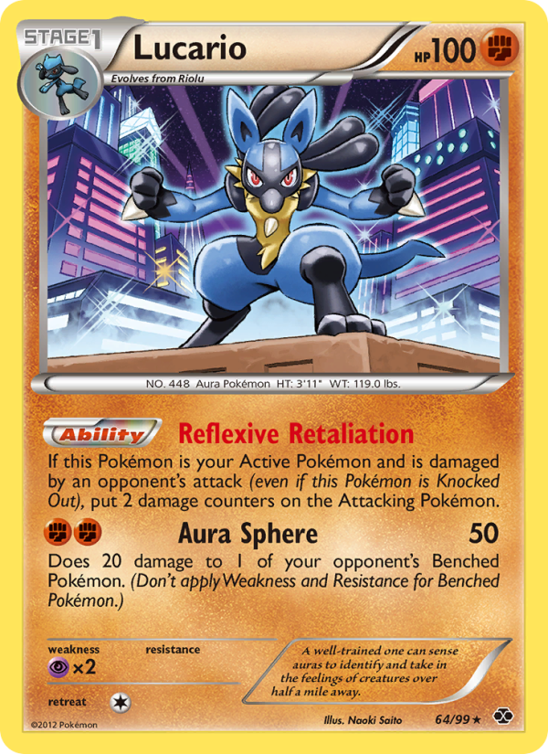 Lucario - Pokémon TCG Card