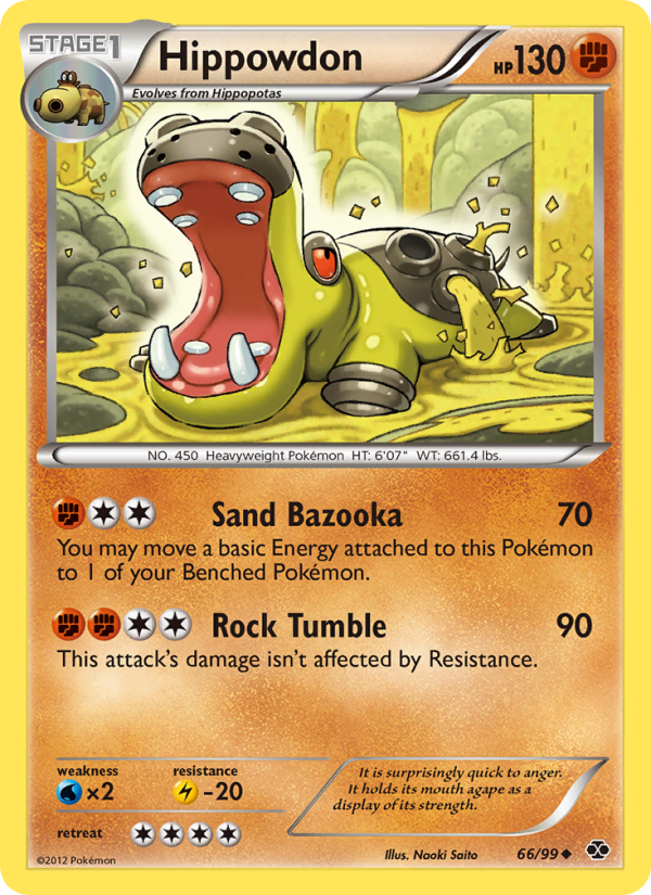 Hippowdon - Pokémon TCG Card