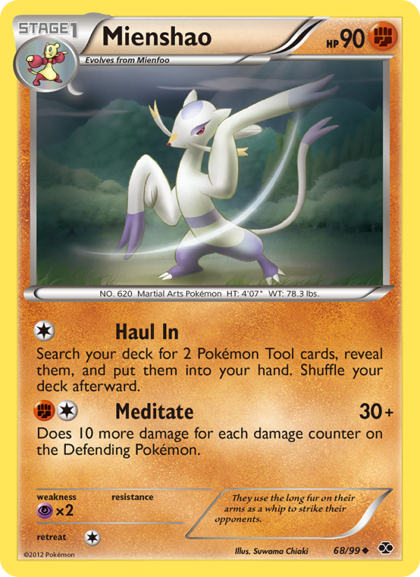 Mienshao - Pokémon TCG Card