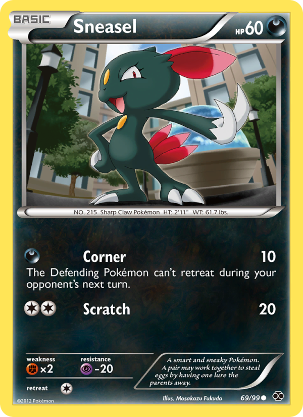 Sneasel - Pokémon TCG Card