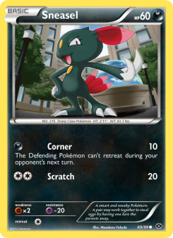 Sneasel - pokemon TCG Card