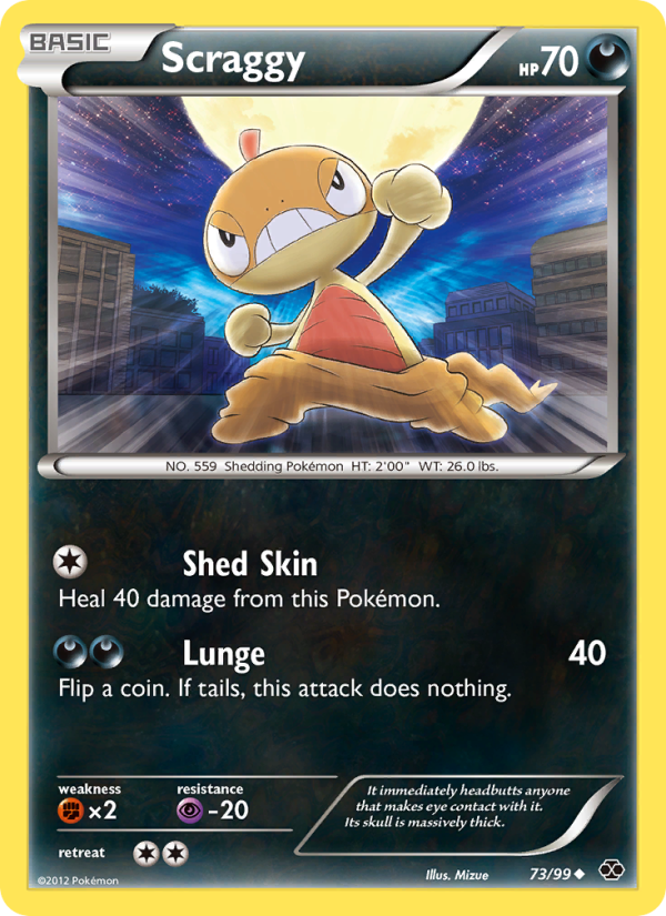 Scraggy - Pokémon TCG Card