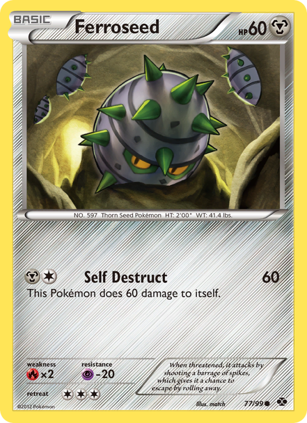 Ferroseed - Pokémon TCG Card