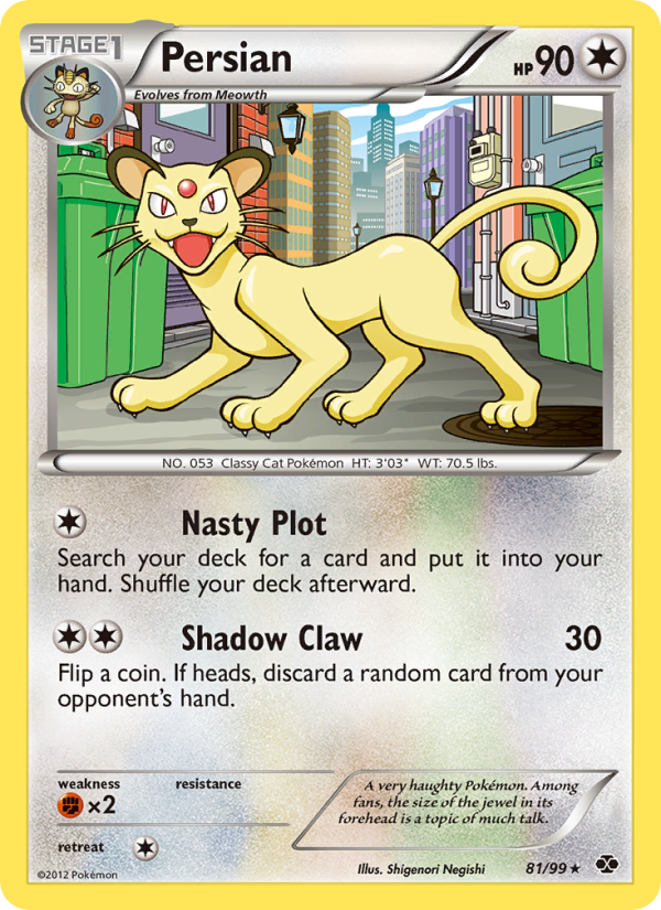 Persian - Pokémon TCG Card