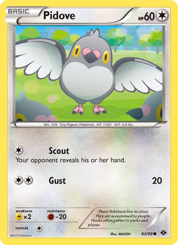 Pidove - Pokémon TCG Card