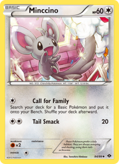 Minccino - pokemon TCG Card