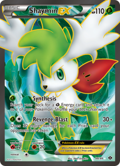 Shaymin-EX - pokemon TCG Card
