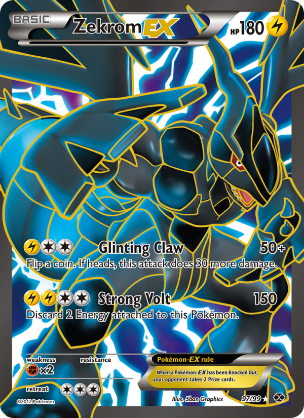 Zekrom-EX - Pokémon TCG Card