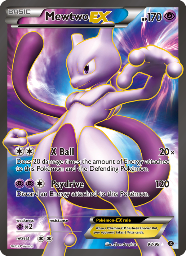 Mewtwo-EX - Pokémon TCG Card