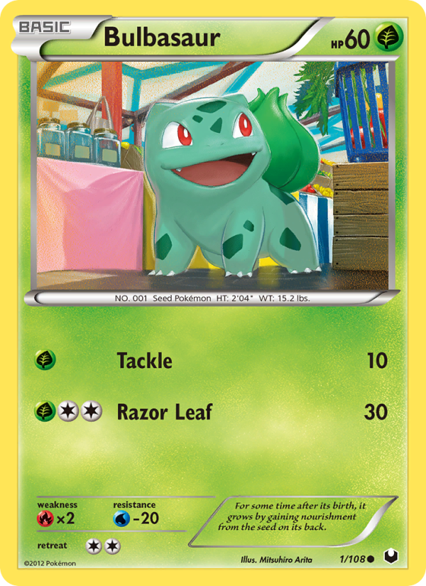 Bulbasaur - Pokémon TCG Card