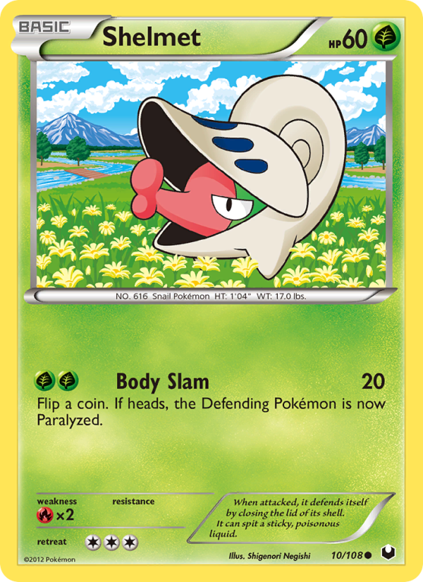 Shelmet - Pokémon TCG Card
